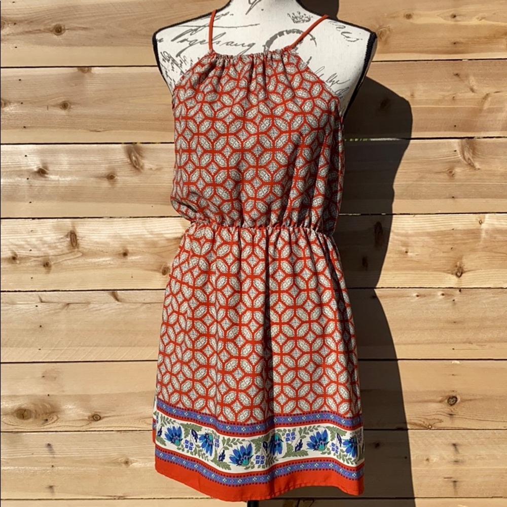Millibon Print Dress